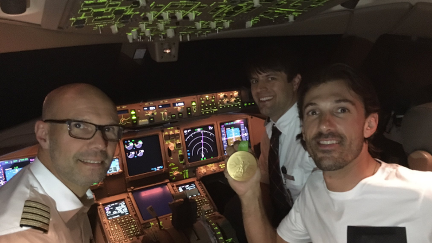 In cambina di pilotaggio