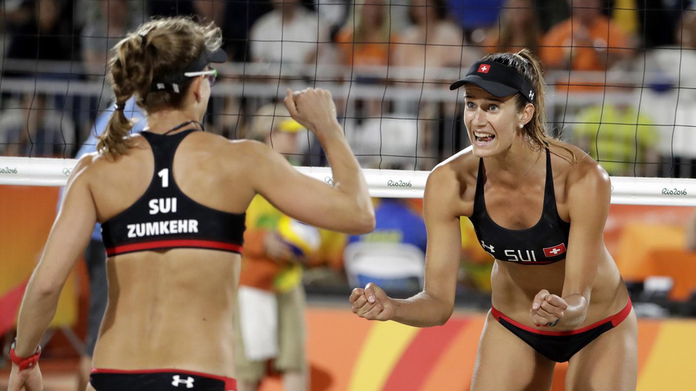 Nadine Zumkehr e Joana Heidrich
