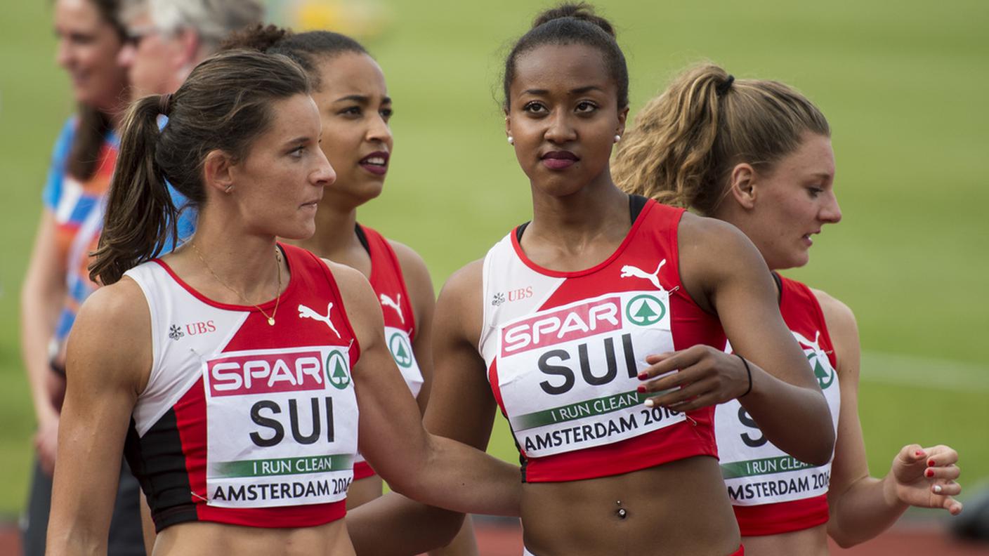 La 4x100m femminile