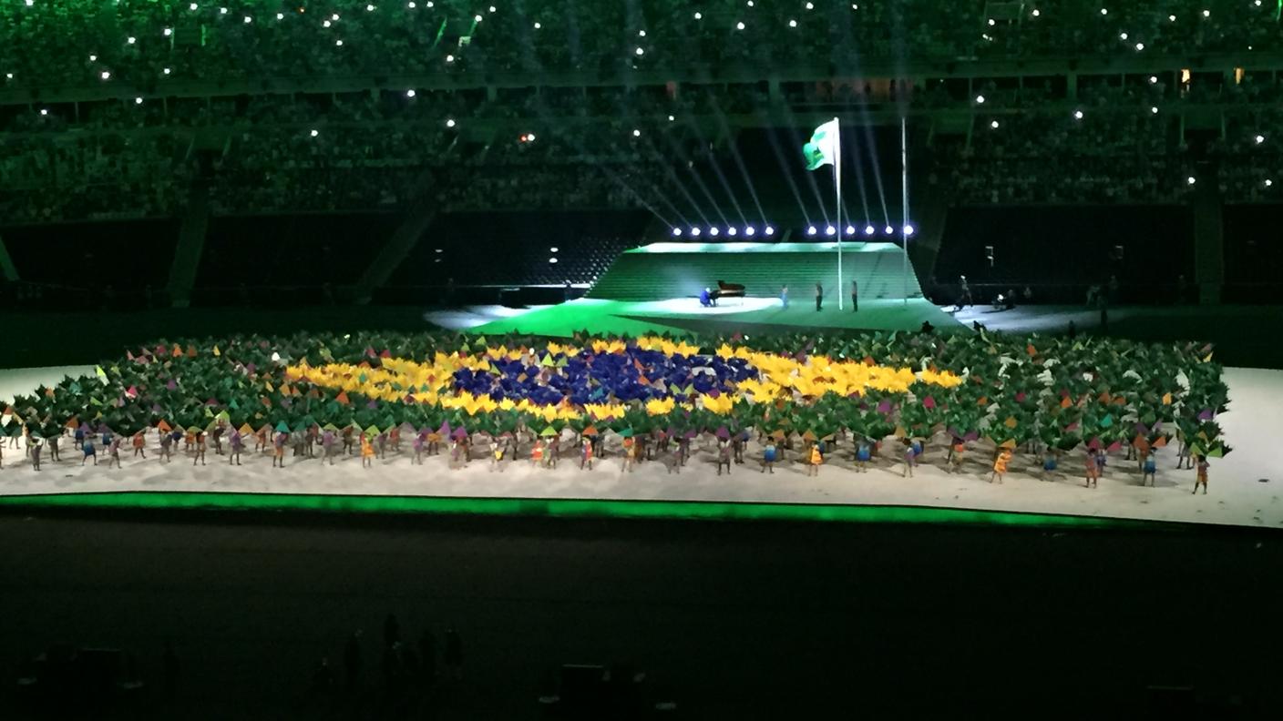 La bandiera brasiliana