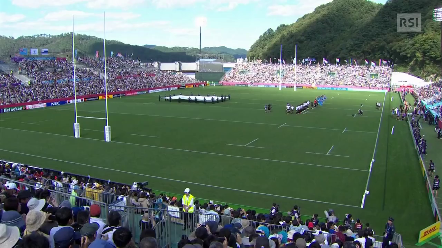 Mondiali di rugby, highlights di Figi - Uruguay (25.09.2019)