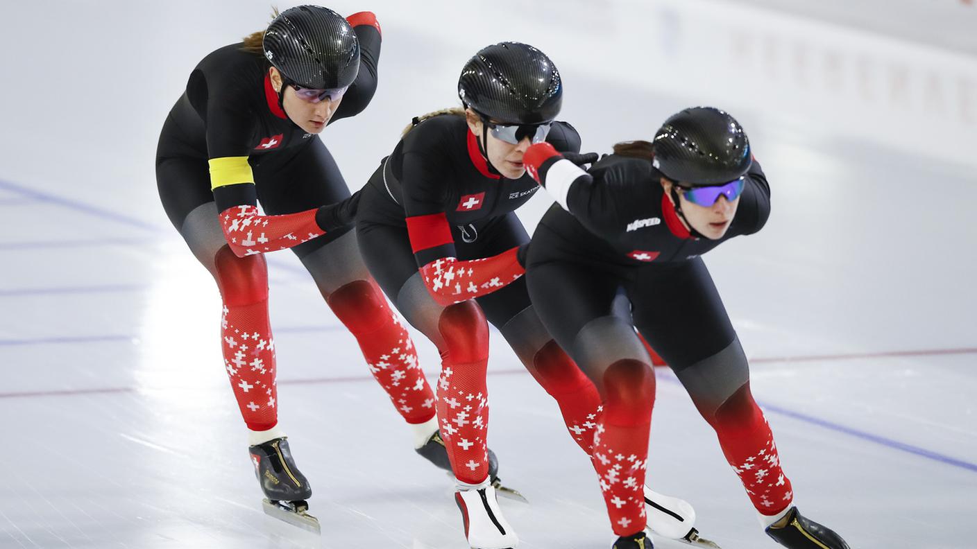 Elvetiche di bronzo agli Europei di pattinaggio di velocità RSI