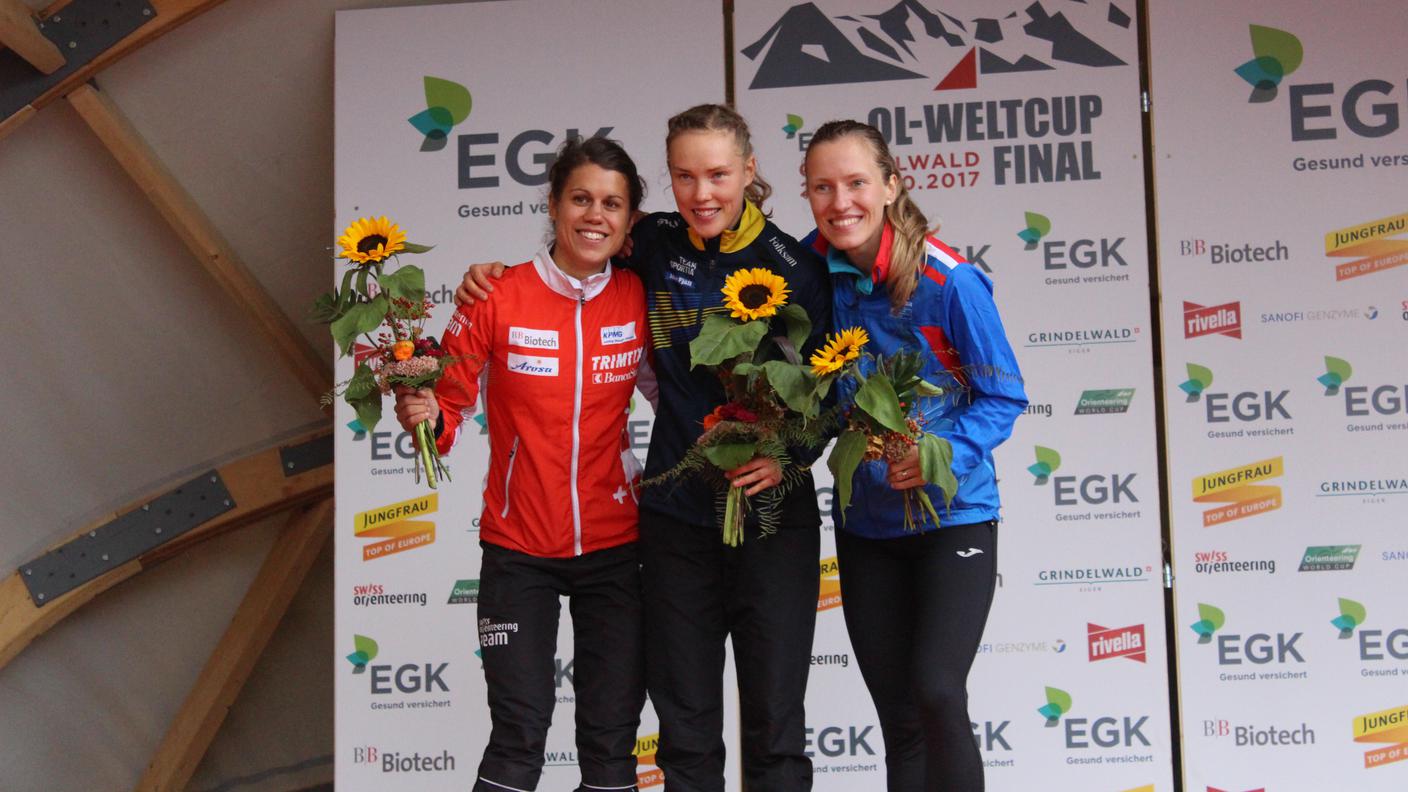 Il podio della middle distance