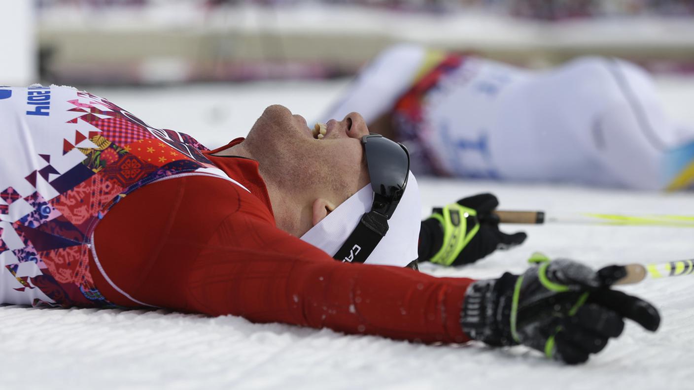 Dario Cologna, esausto ma campione