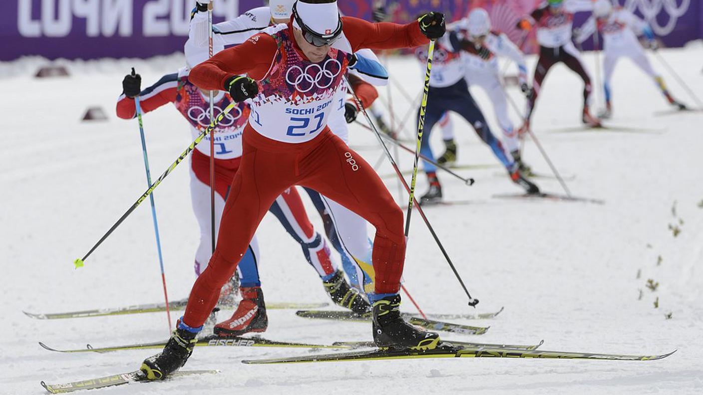 Dario Cologna, lo sforzo finale