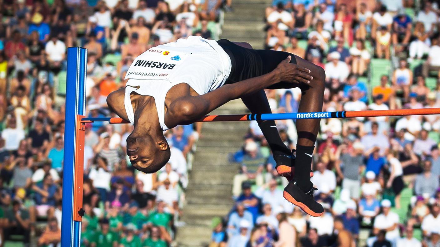 Ha dato spettacolo il qatariota Barshim