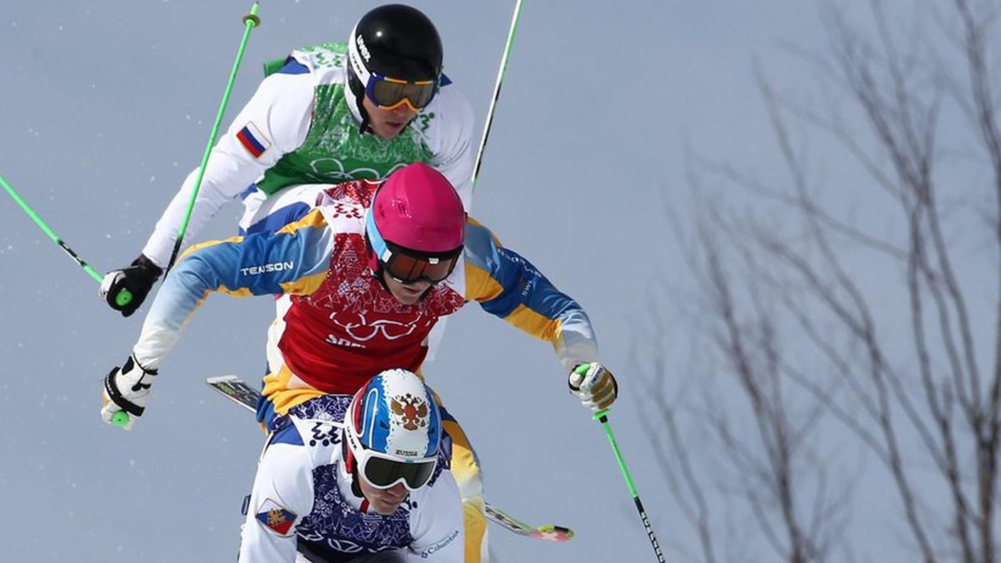 Spetacolari fasi dello skicross