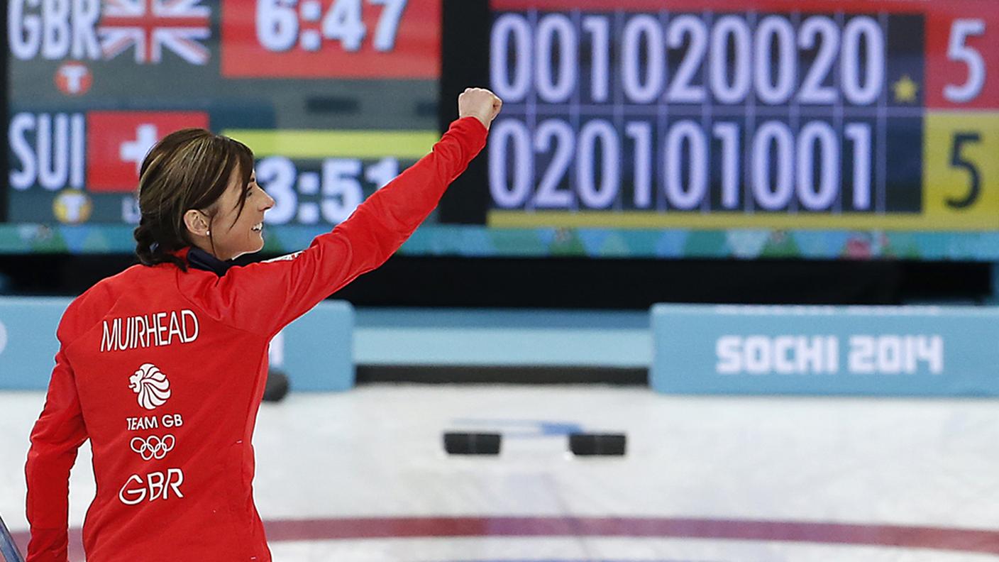 Curling, Gran Bretagna-Svizzera