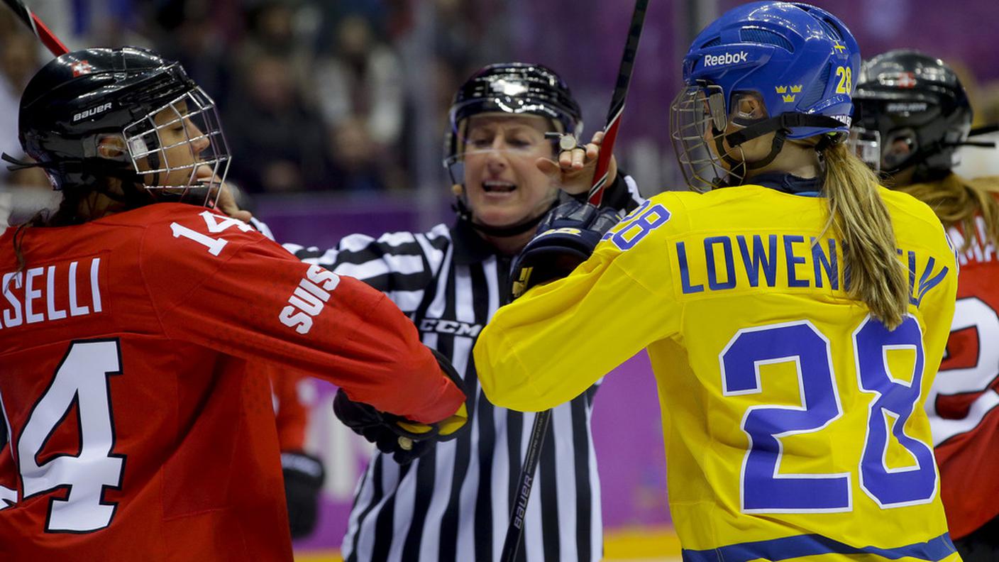 Hockey, Svizzera-Svezia
