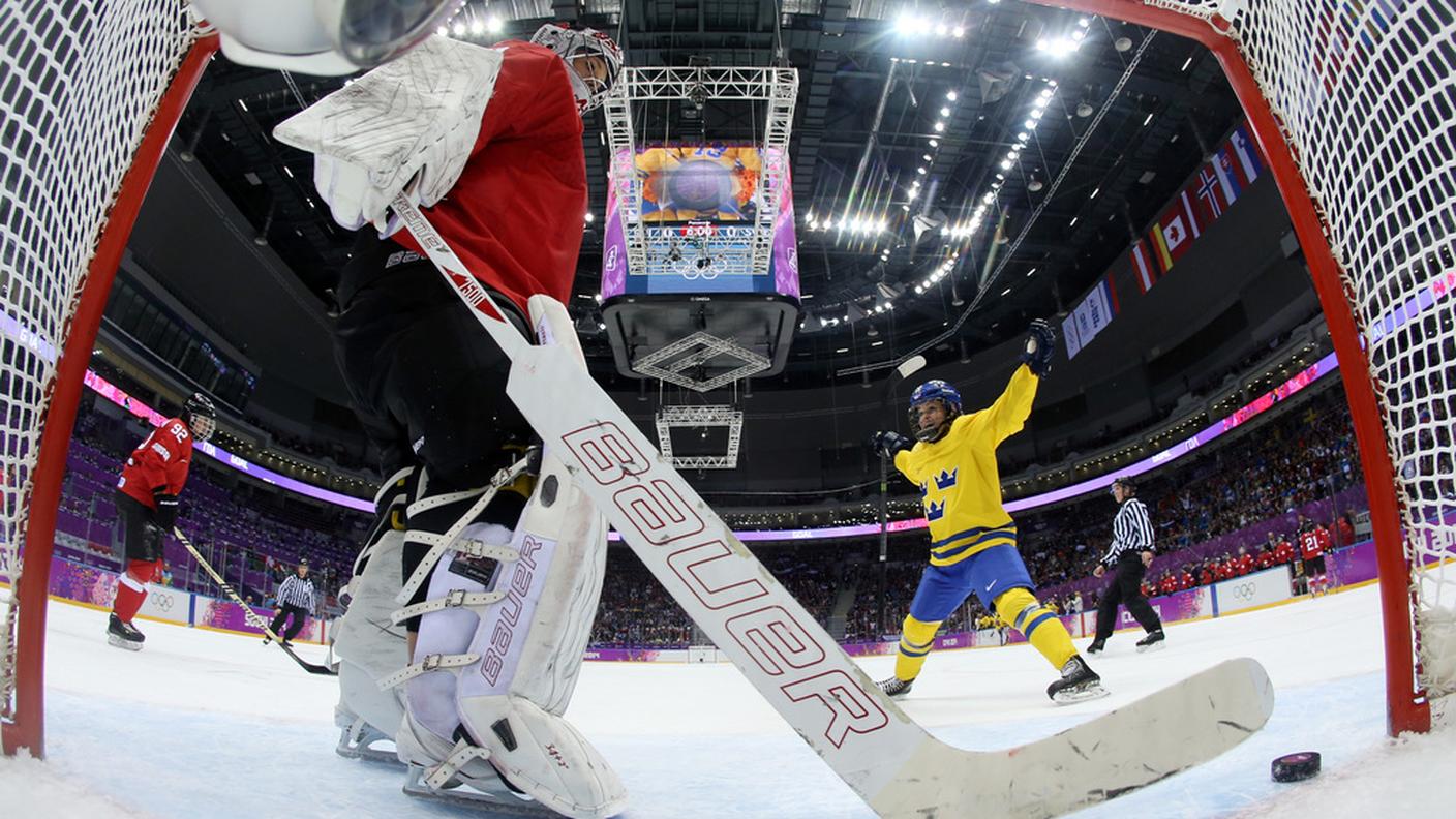 Hockey, Svizzera-Svezia