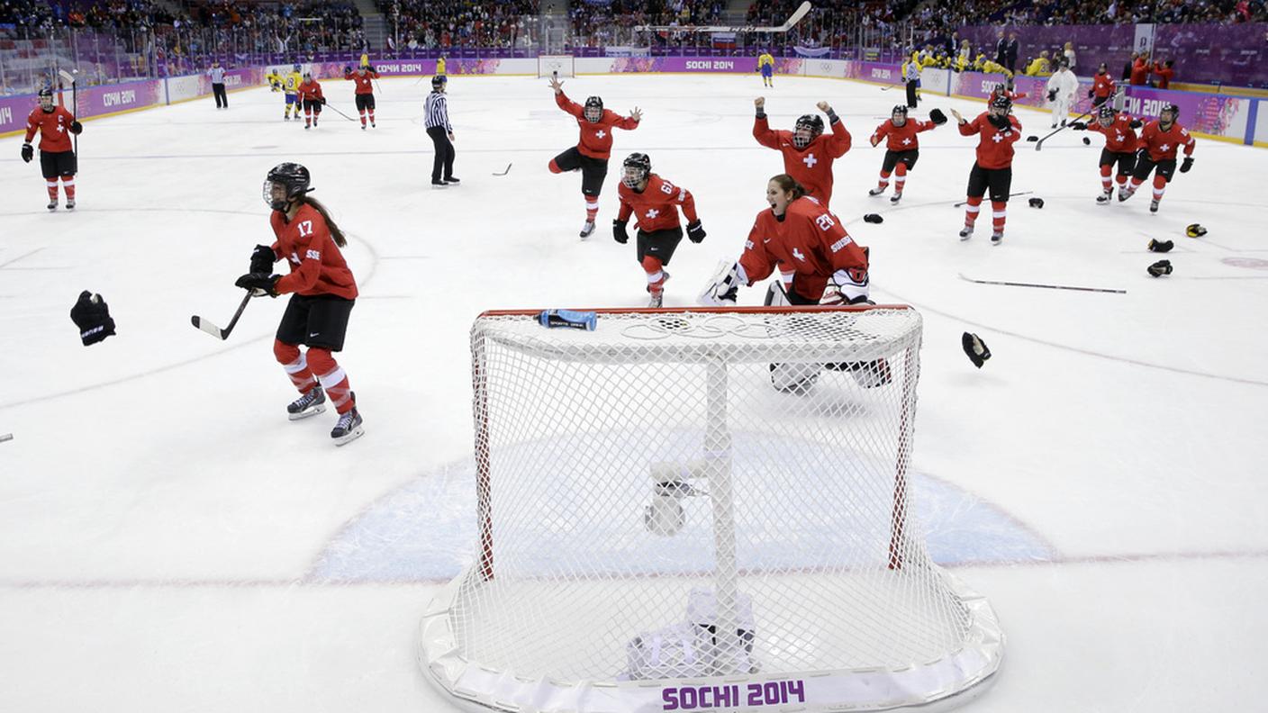 Hockey, Svizzera-Svezia