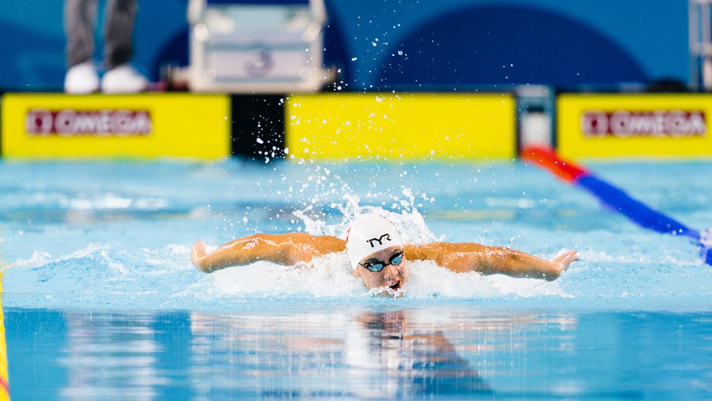 Protagonista nei 50m farfalla