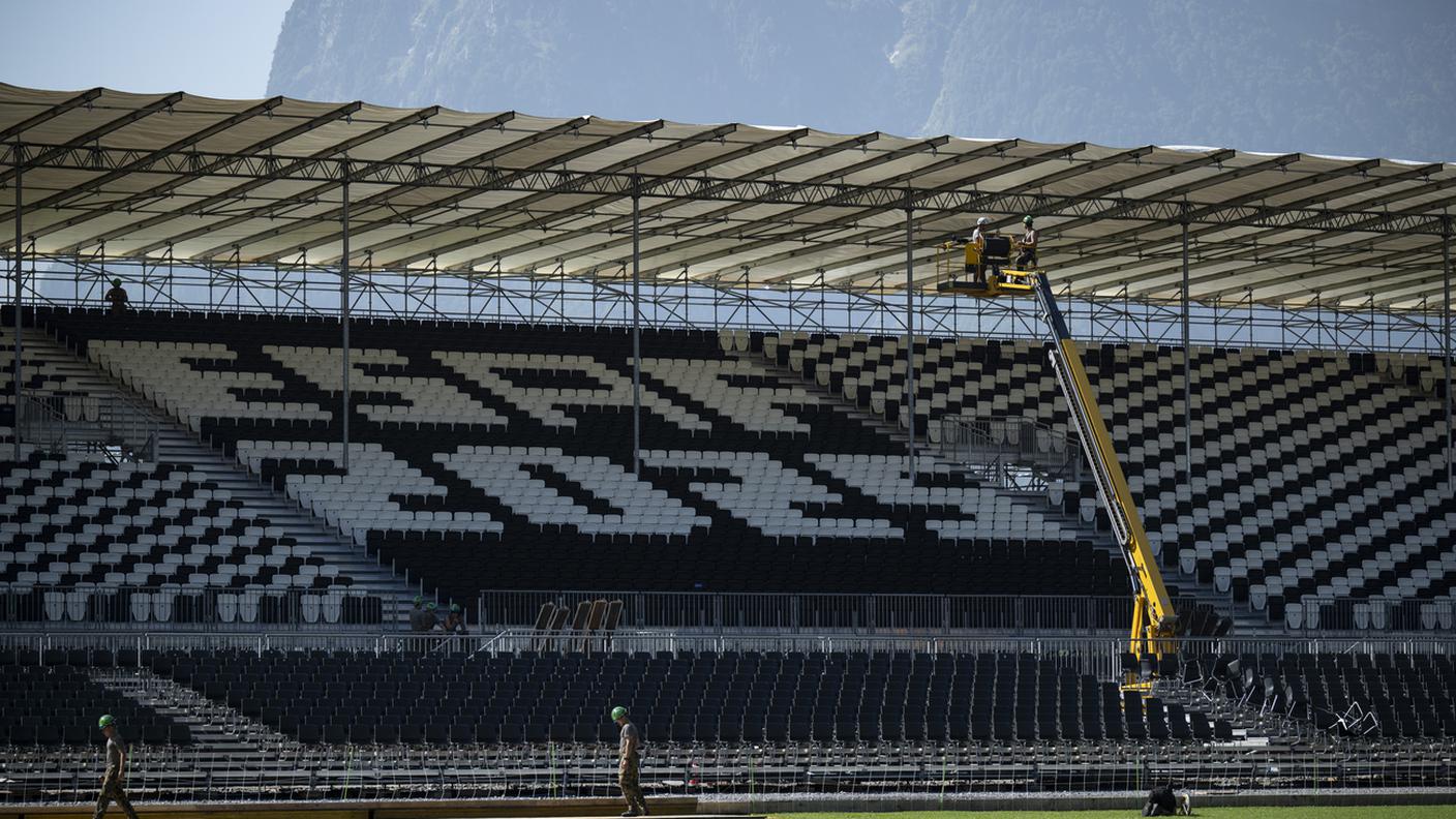 Tribuna d'onore ESAF 2025