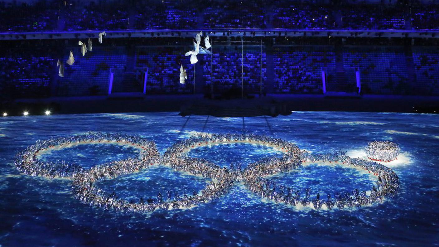La cerimonia di chiusura delle Olimpiadi di Sochi