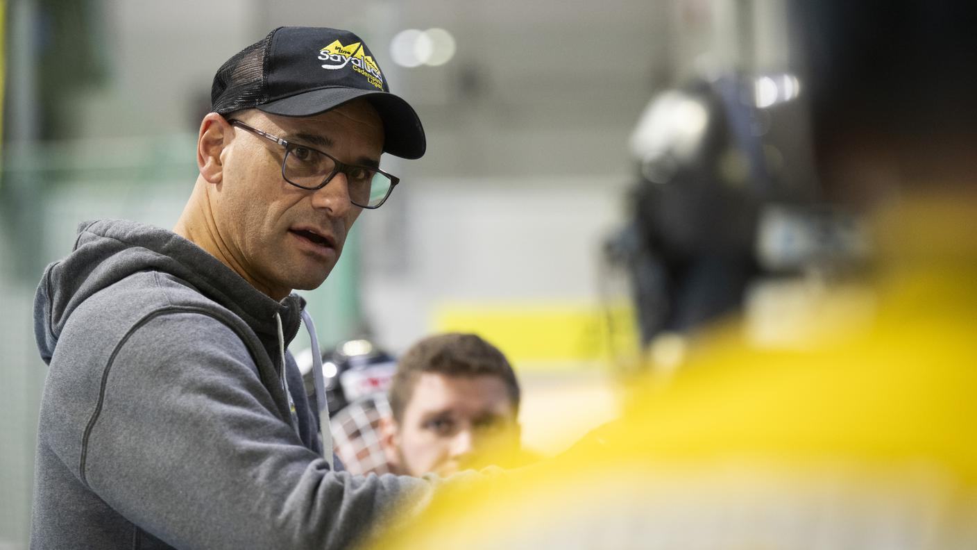 L'allenatore dei ticinesi Renzo Ricci