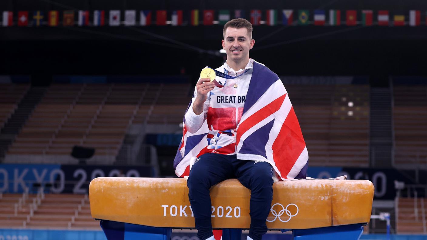 Con l'oro nel cavallo a maniglie conquistato a Tokyo