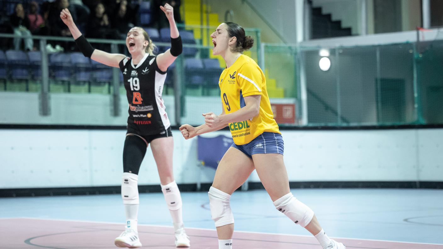 Le sottocenerine faticano all'inizio e poi escono alla distanza