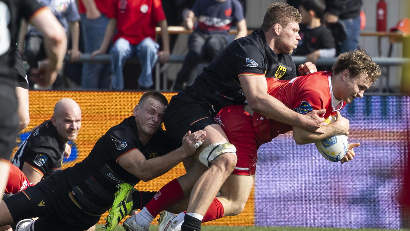 Lucas Schmid in azione