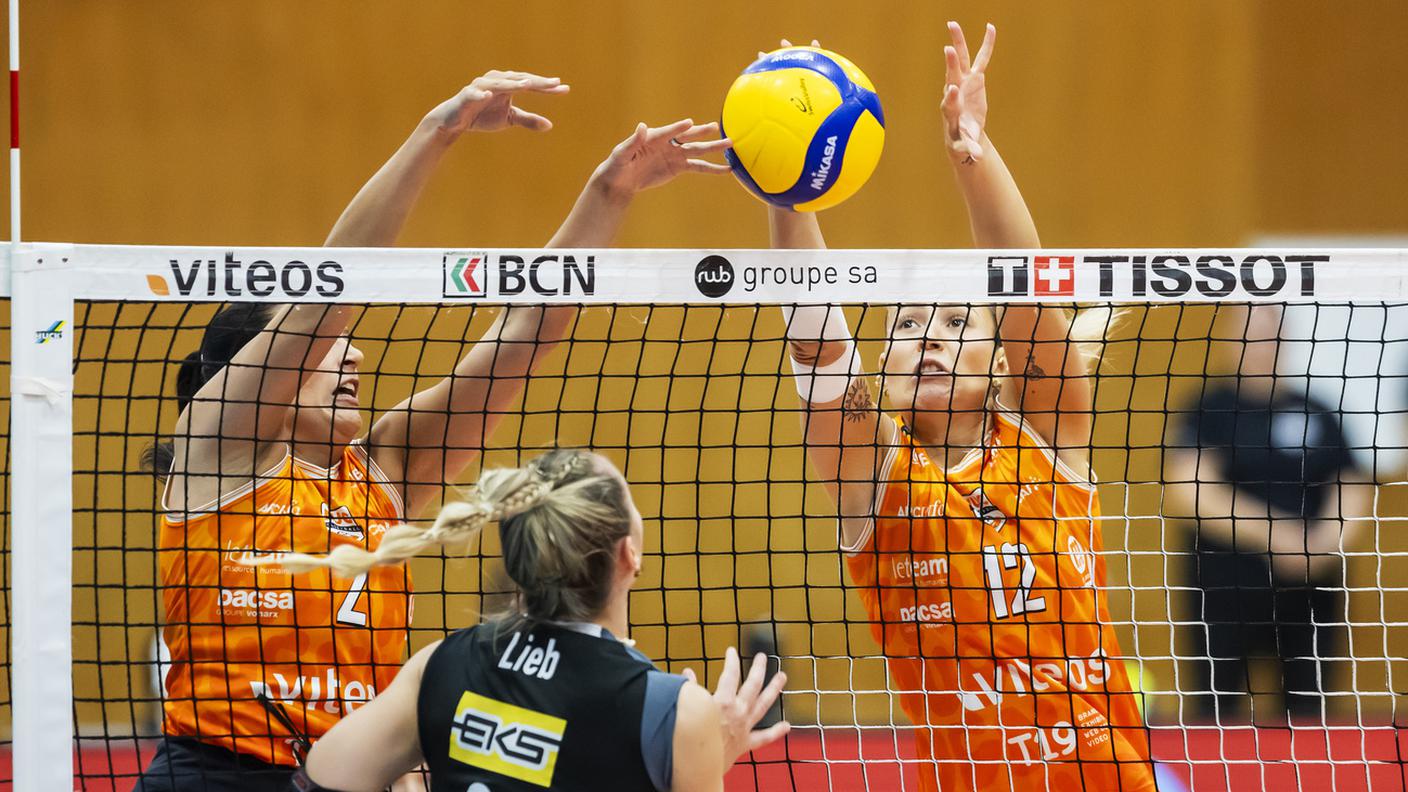 La ticinese Fabiana Branca a muro