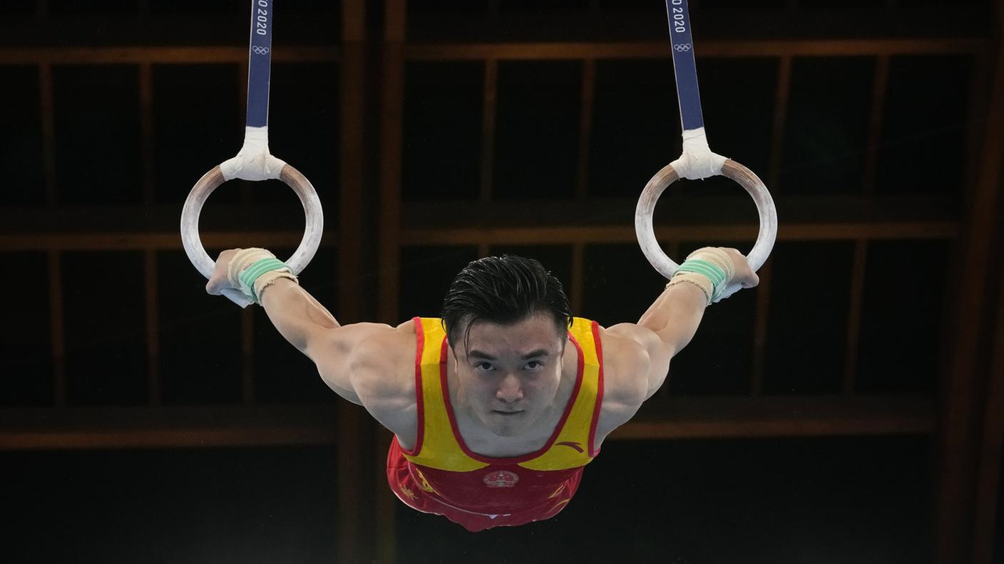 Terzo trionfo cinese negli anelli alle Olimpiadi