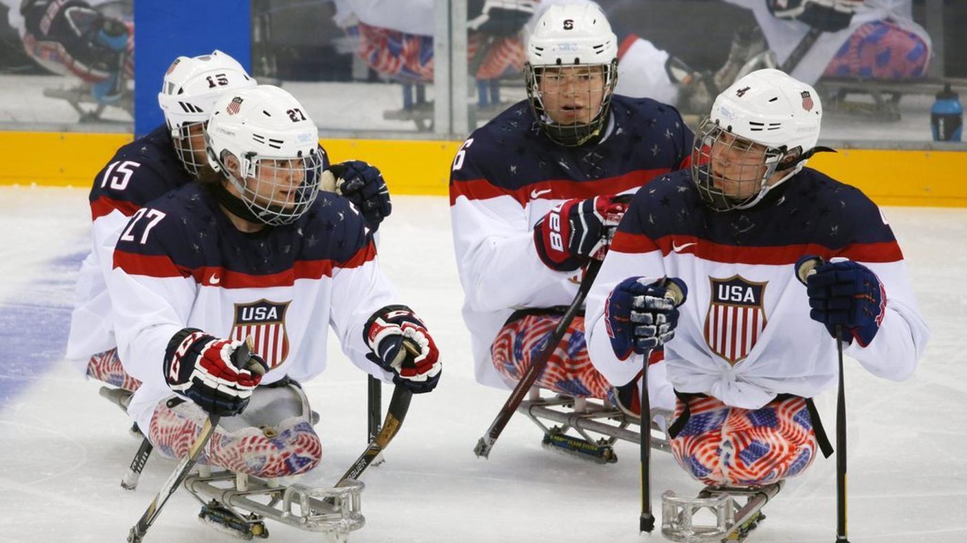 La Nazionale americana di Sledge Ice Hockey