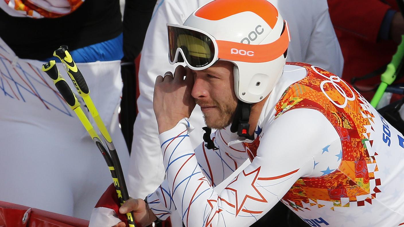 Bode Miller non trattiene l'emozione