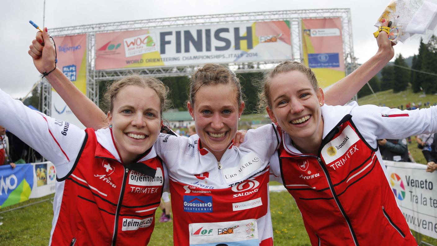 Sara Lüscher, Judith Wyder e Sabine Hauswirth