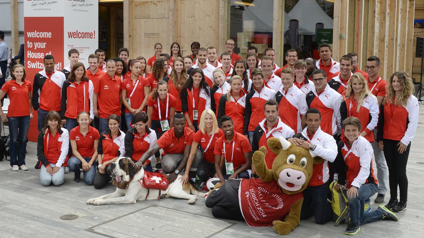 La presentazione dei selezionati di Swiss Athletics