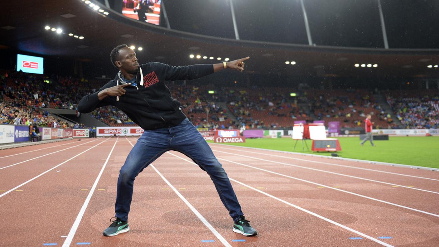 Usain Bolt, comparsata agli Europei