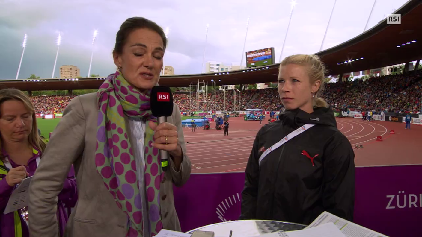Europei atletica, l'intervista a Linda Züblin (15.08.2014)