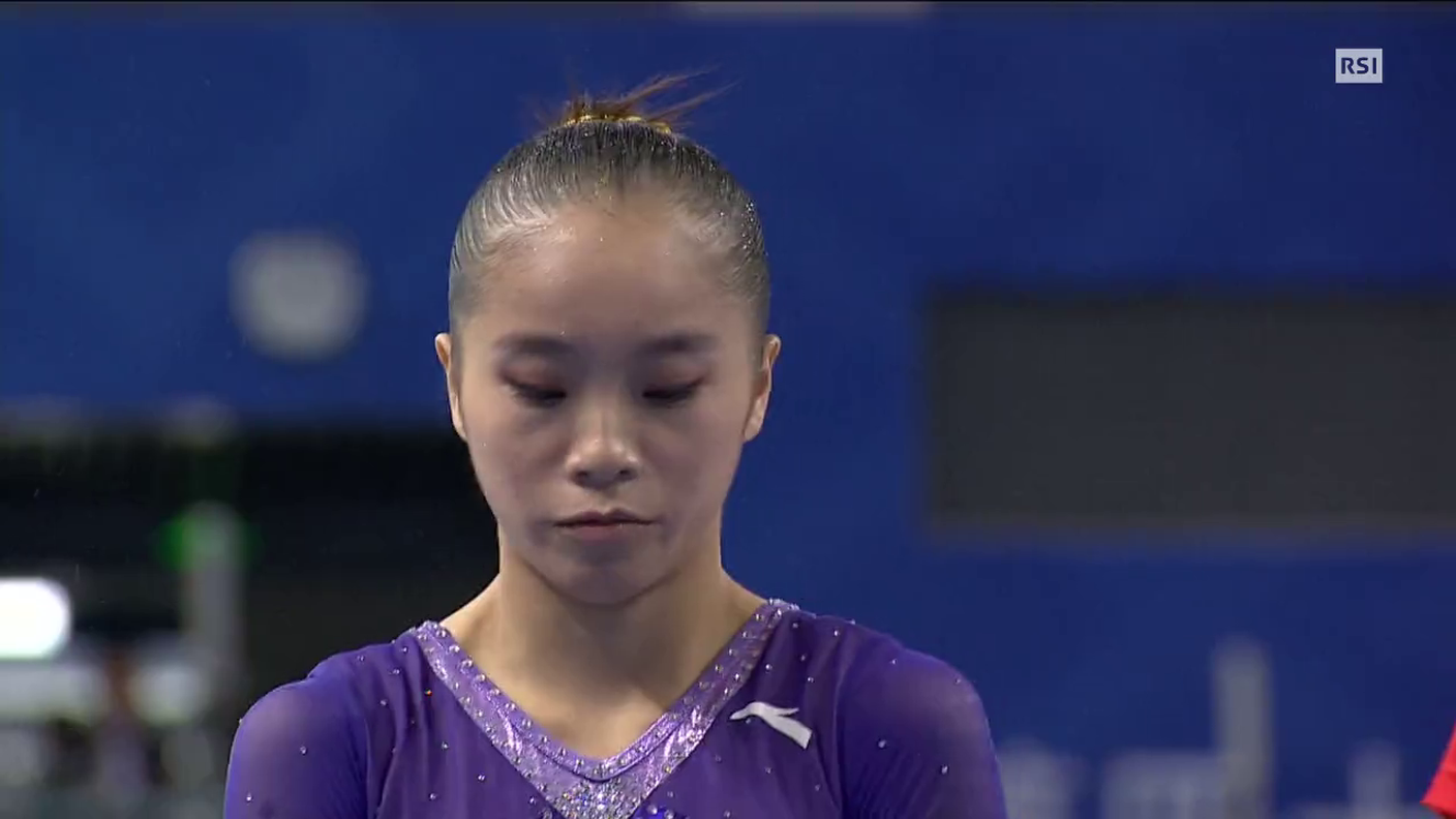 Mondiali ginnastica artistica, Yao Jinnan oro alle parallele asimmetriche (11.10.2014)