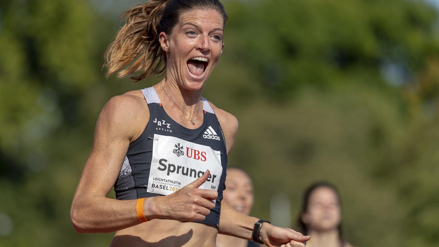 Lea Sprunger, 31 anni, disputerà la sua ultima gara proprio al Comunale