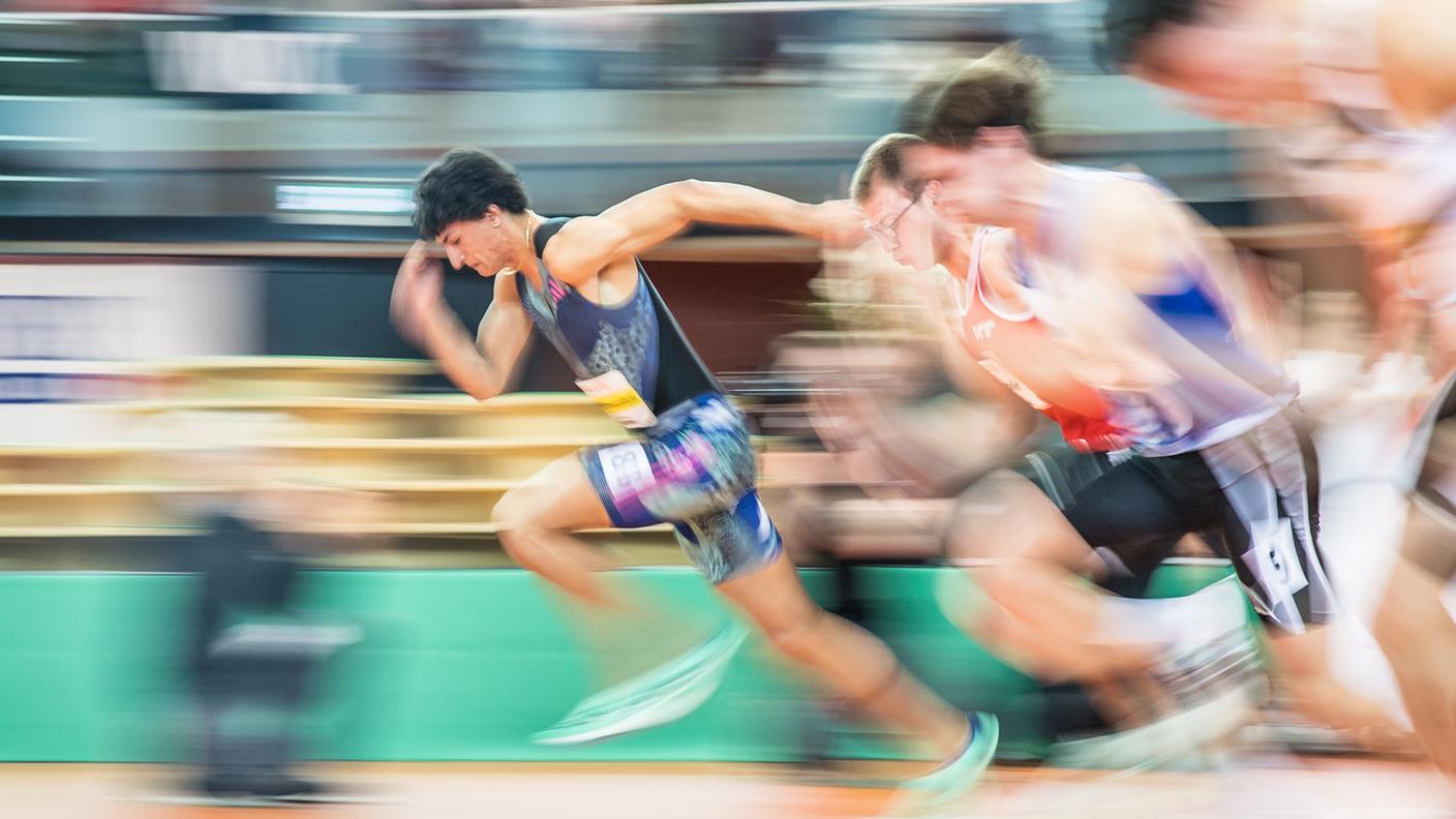 Impegnato nei 60m ai campionati nazionali