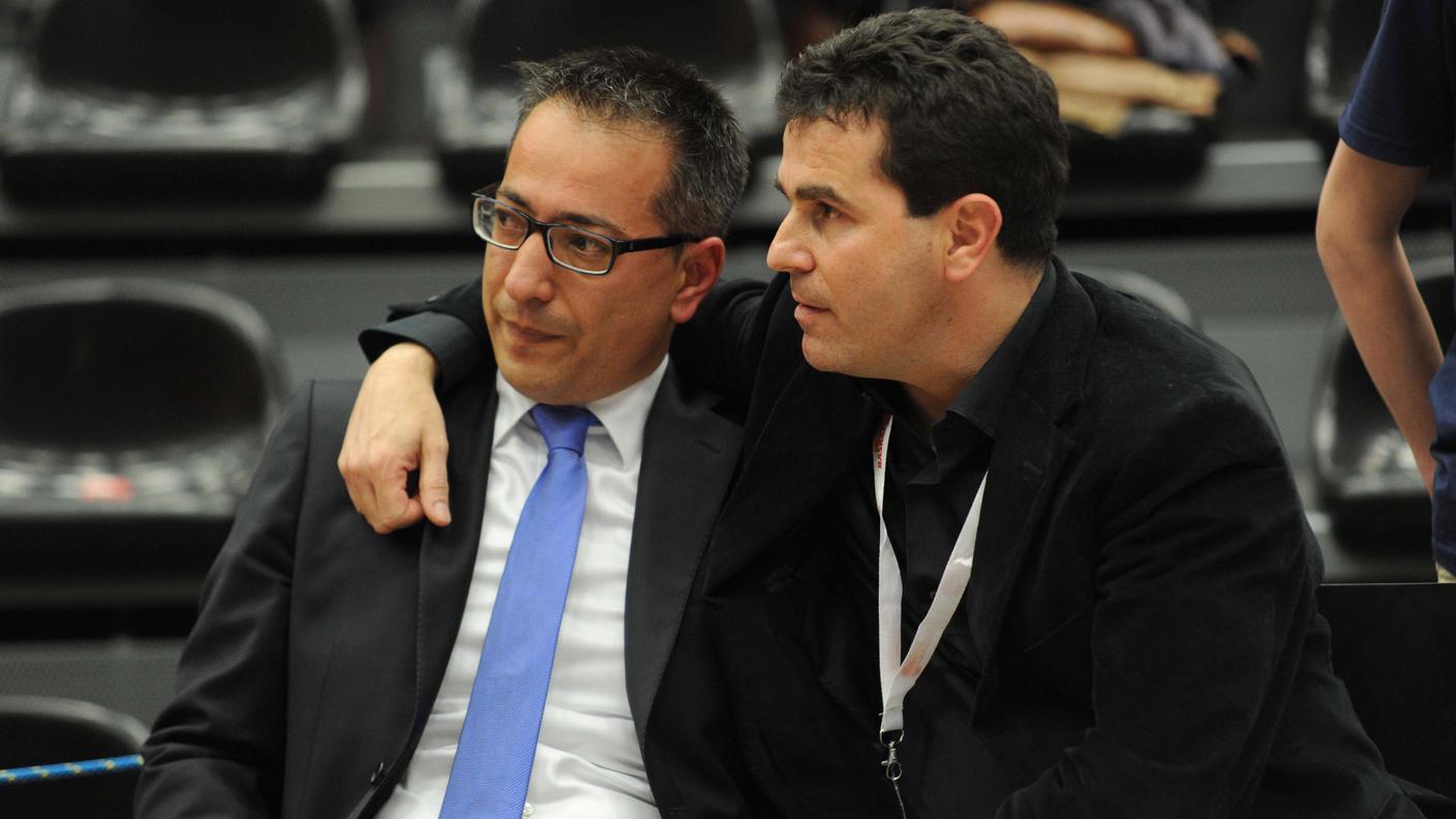 Coach e presidente affiatati