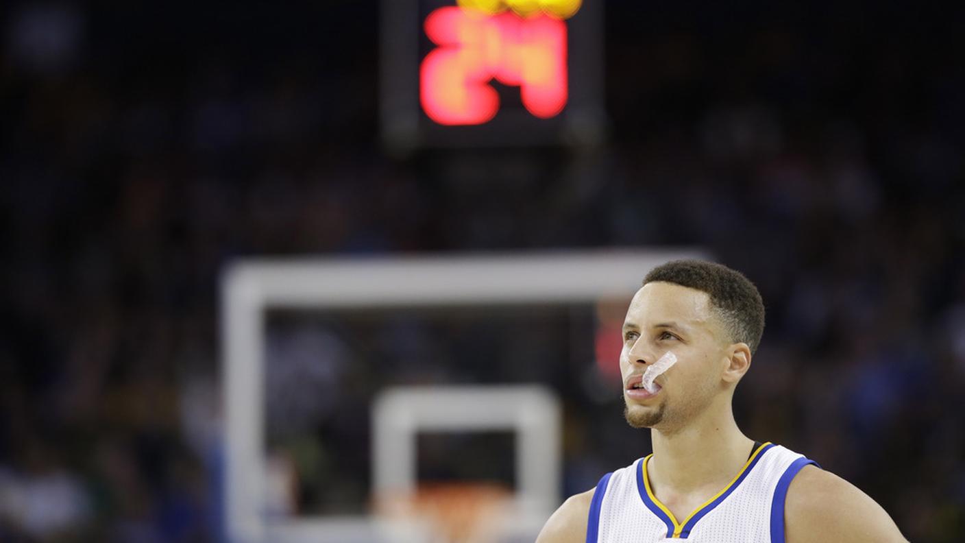 Stephen Curry è deluso