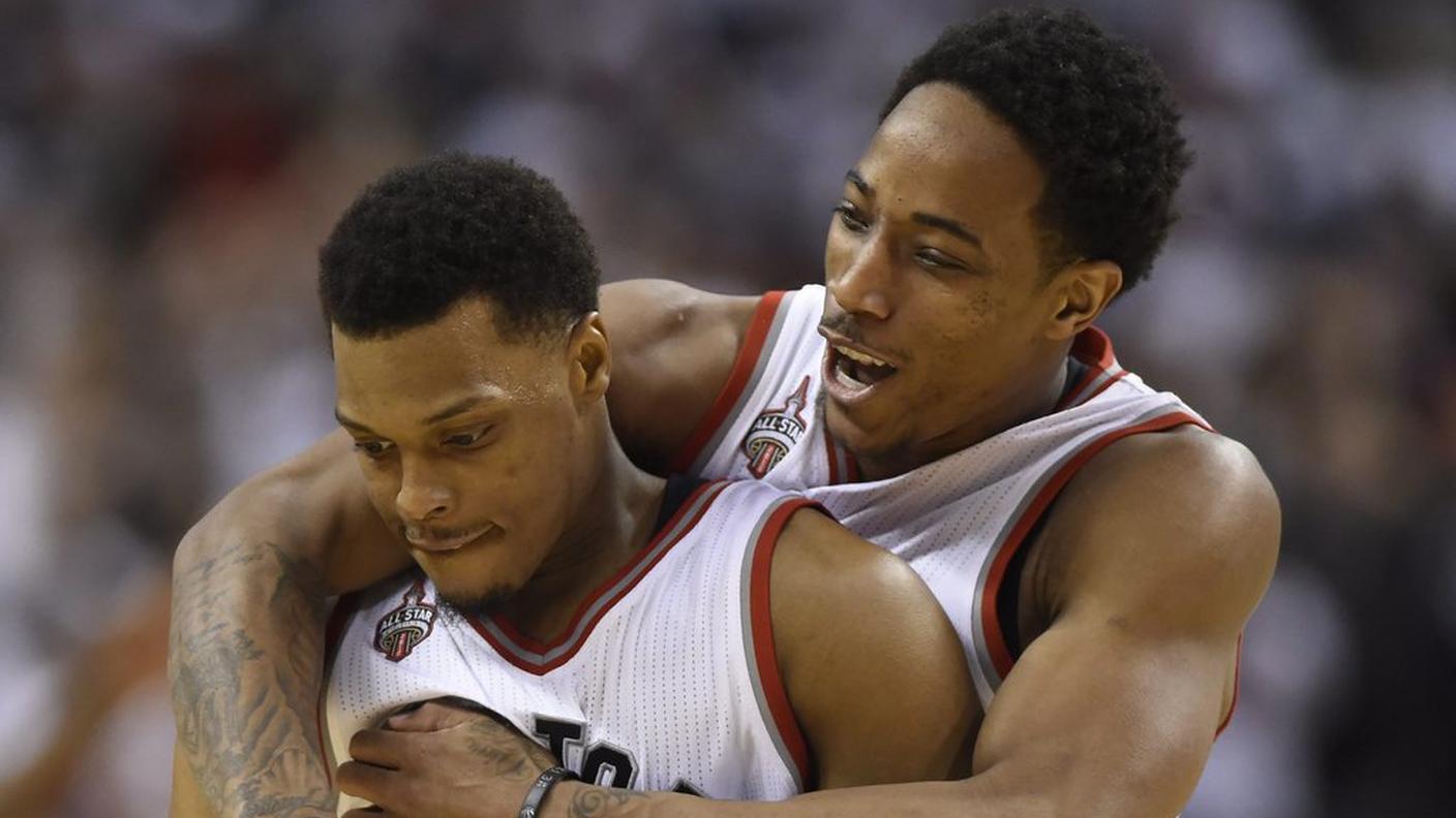Lowry e DeRozan