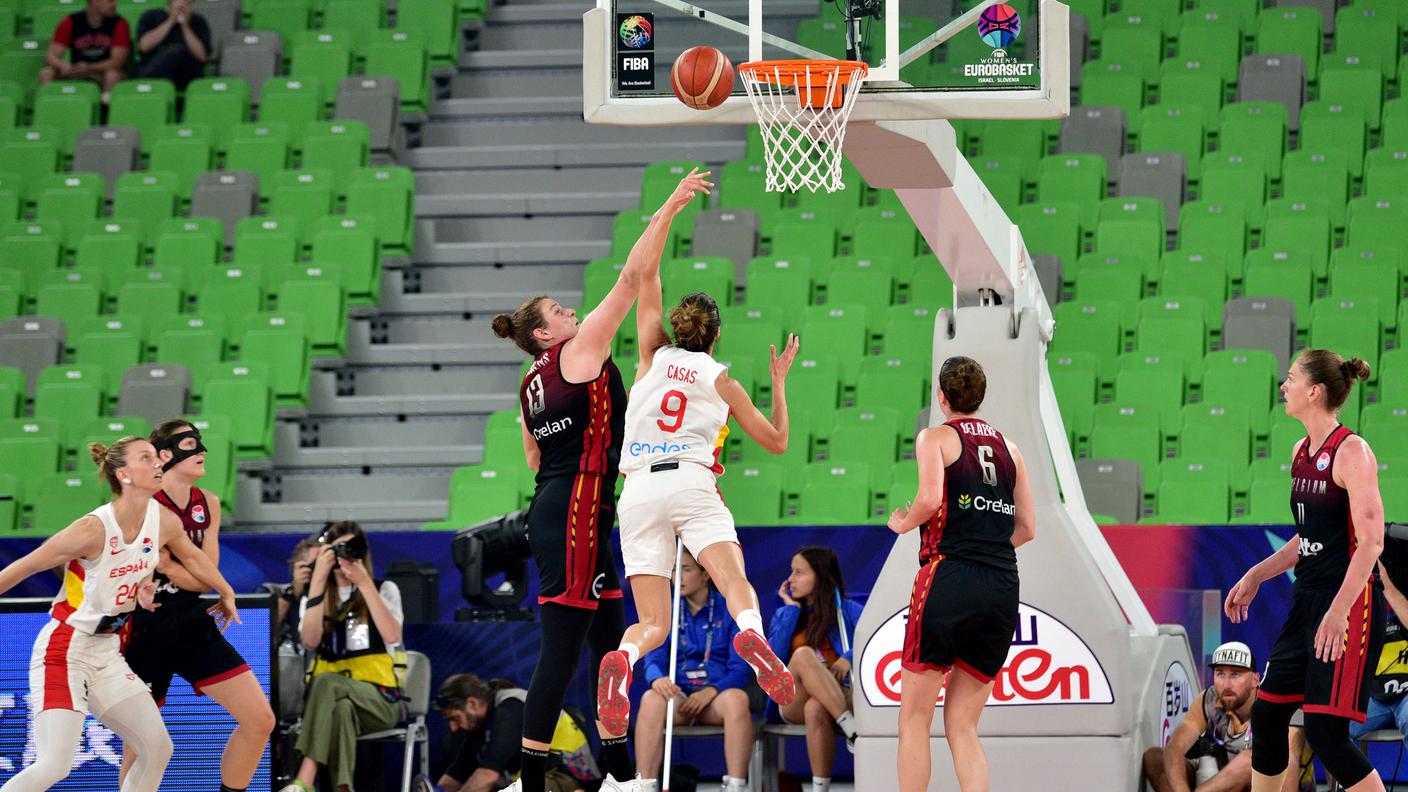 EuroBasket, Spagna-Belgio