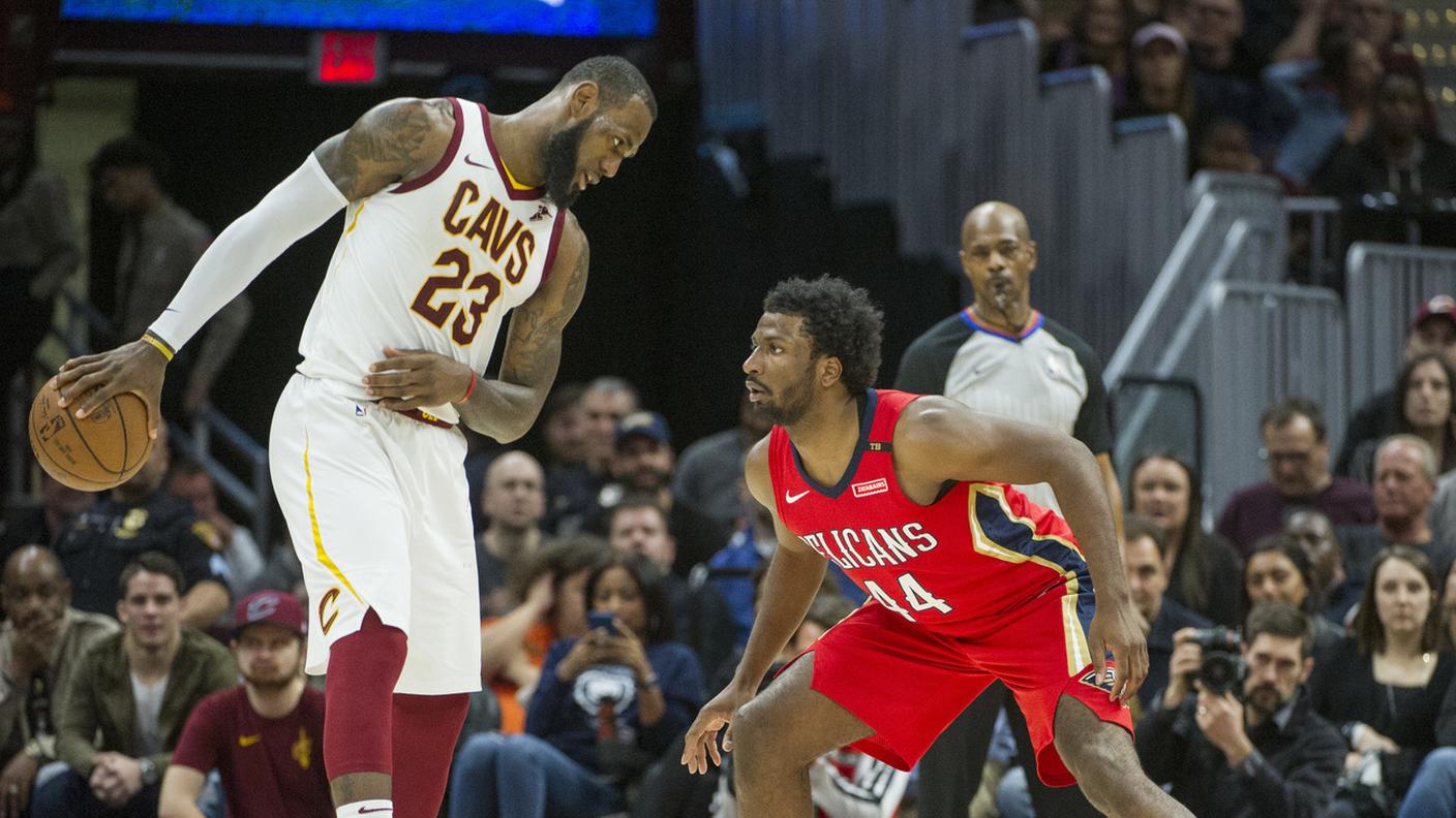 L'asso dei Cavs in azione