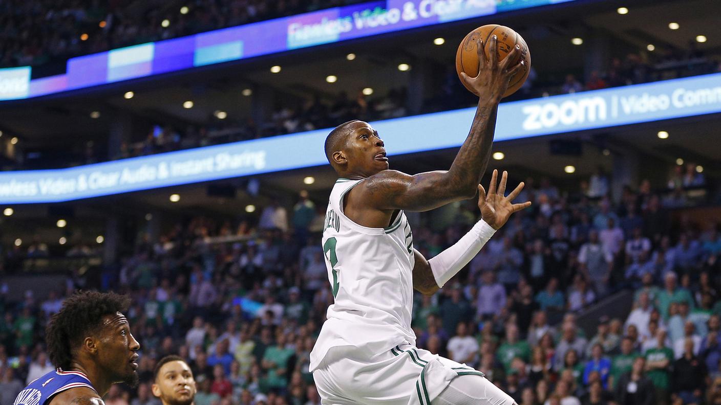 Venti punti, nove assist e sette rebound per Terry Rozier