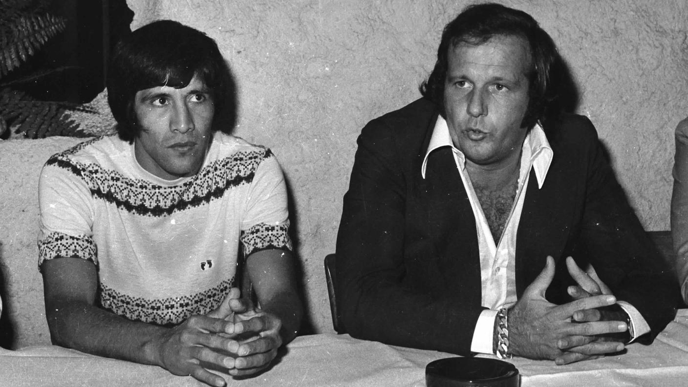 Enrico Frigerio con Manuel Raga