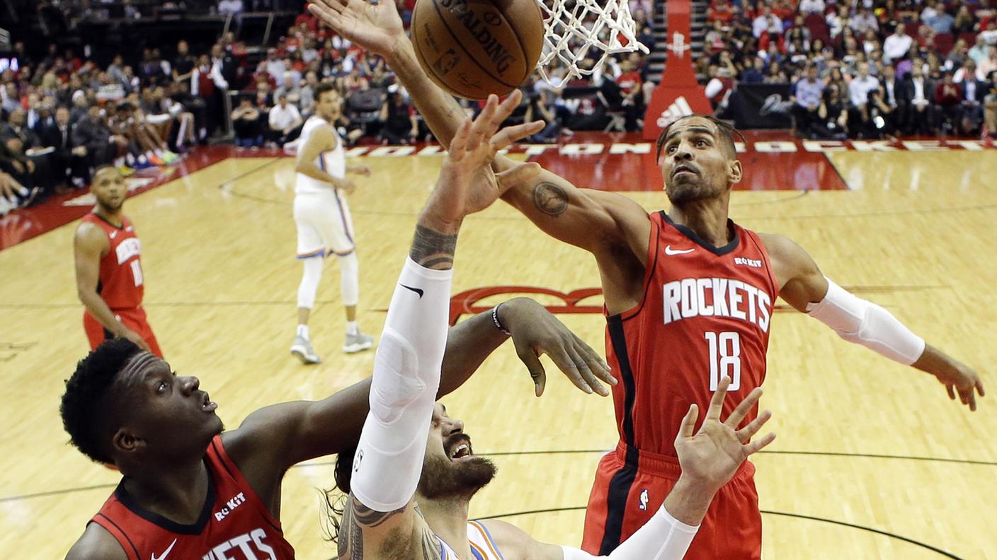 Adams stretto nella morsa elvetica di Capela e Sefolosha