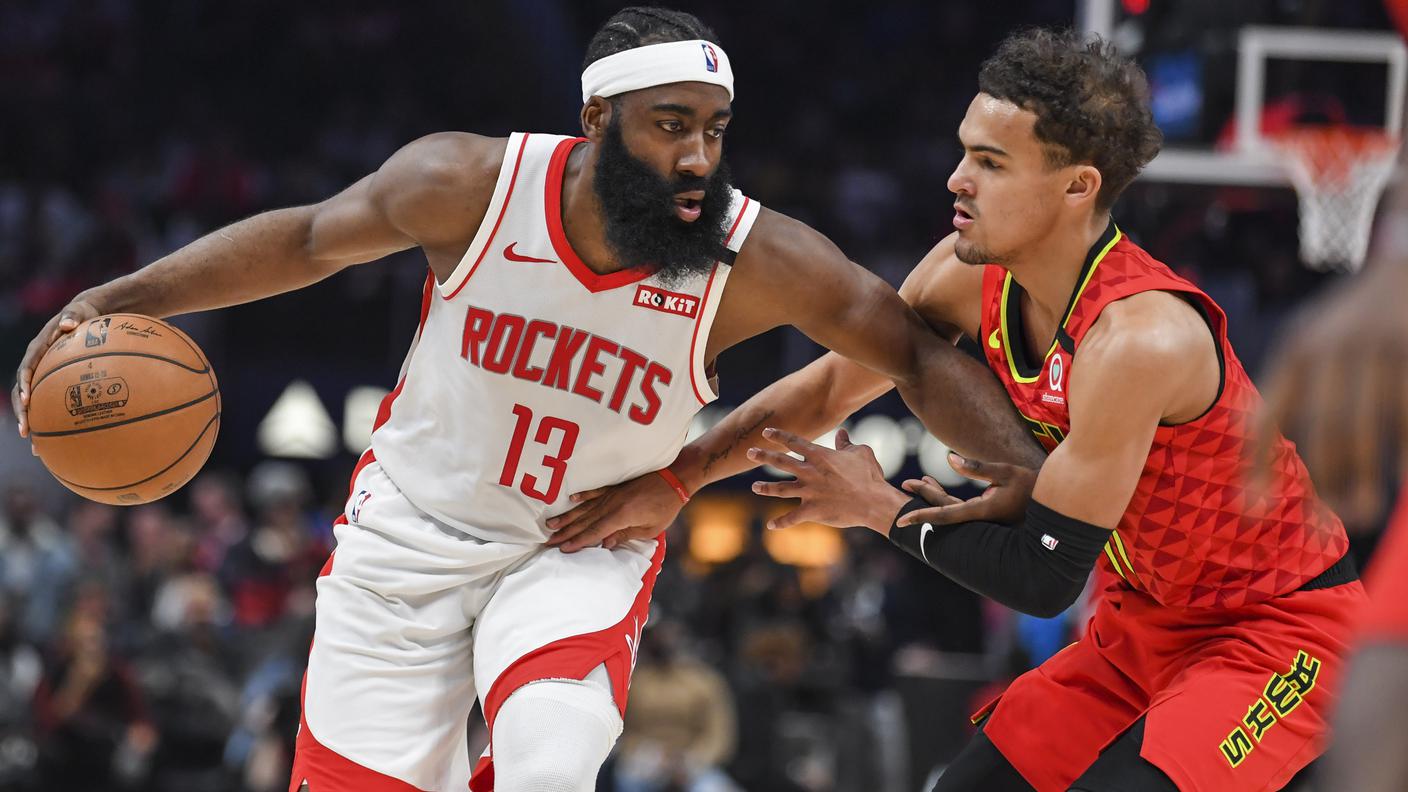 James Harden e Trae Young