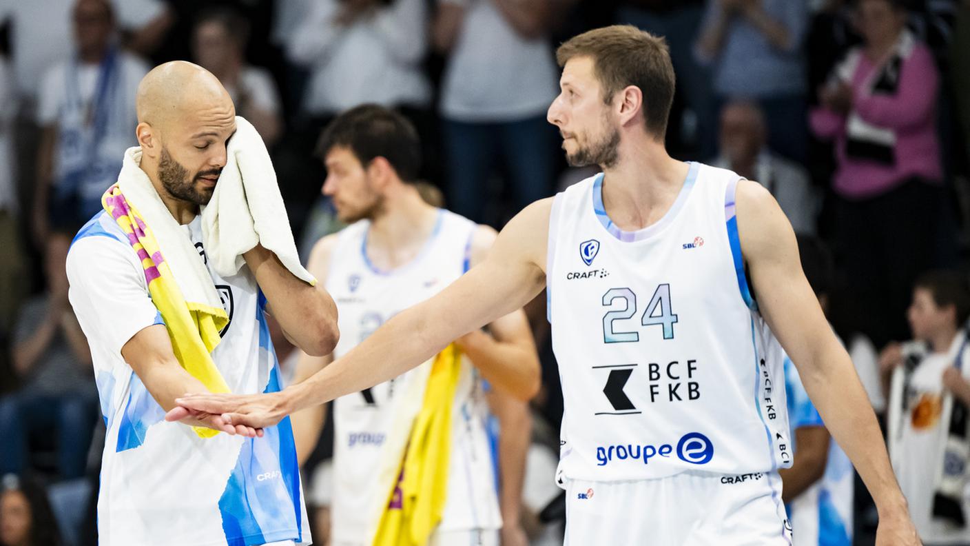 In occasione della finale persa con il Friborgo