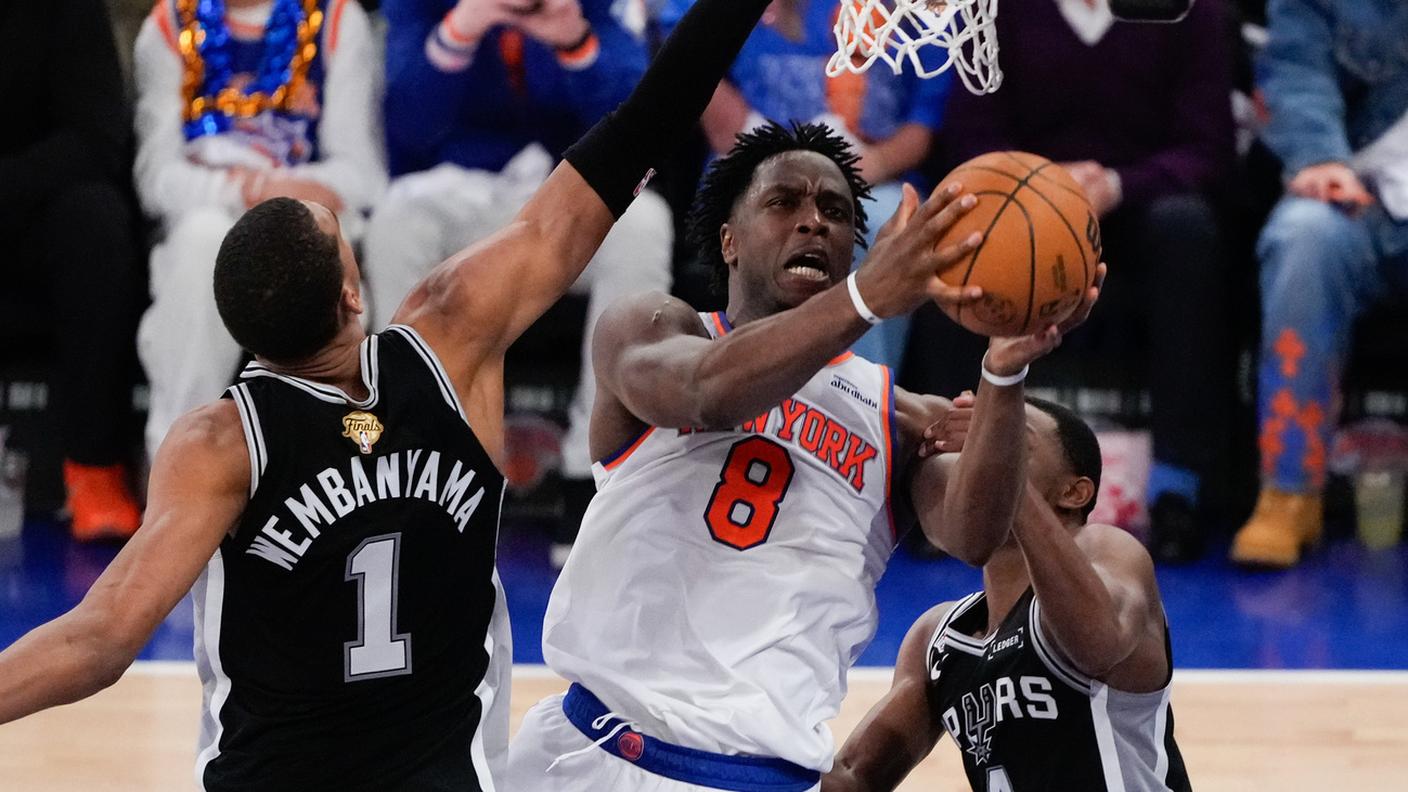 Anunoby ha firmato il canestro decisivo a 1"2 dal termine