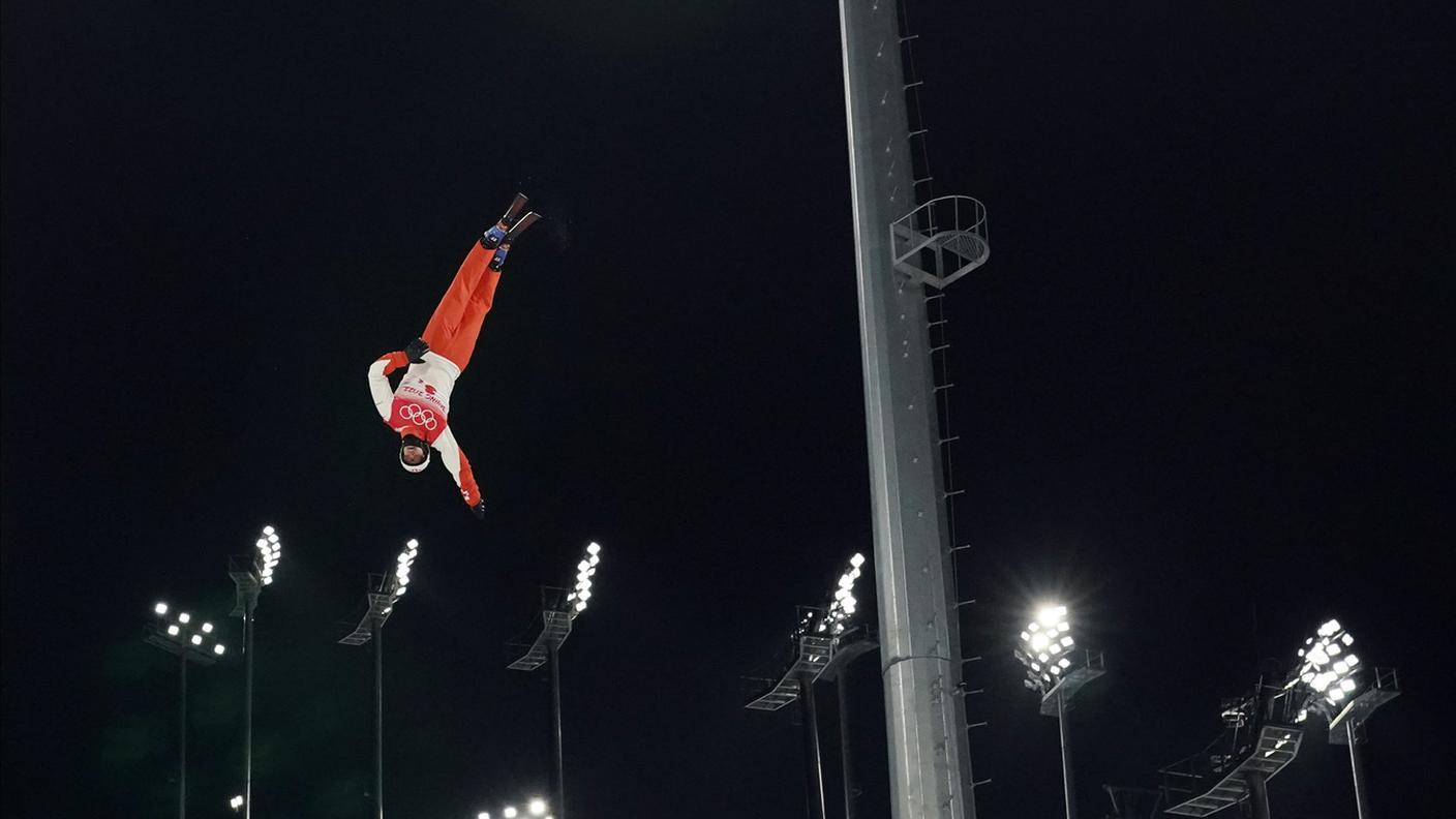 Il salto di Pirmin Werner