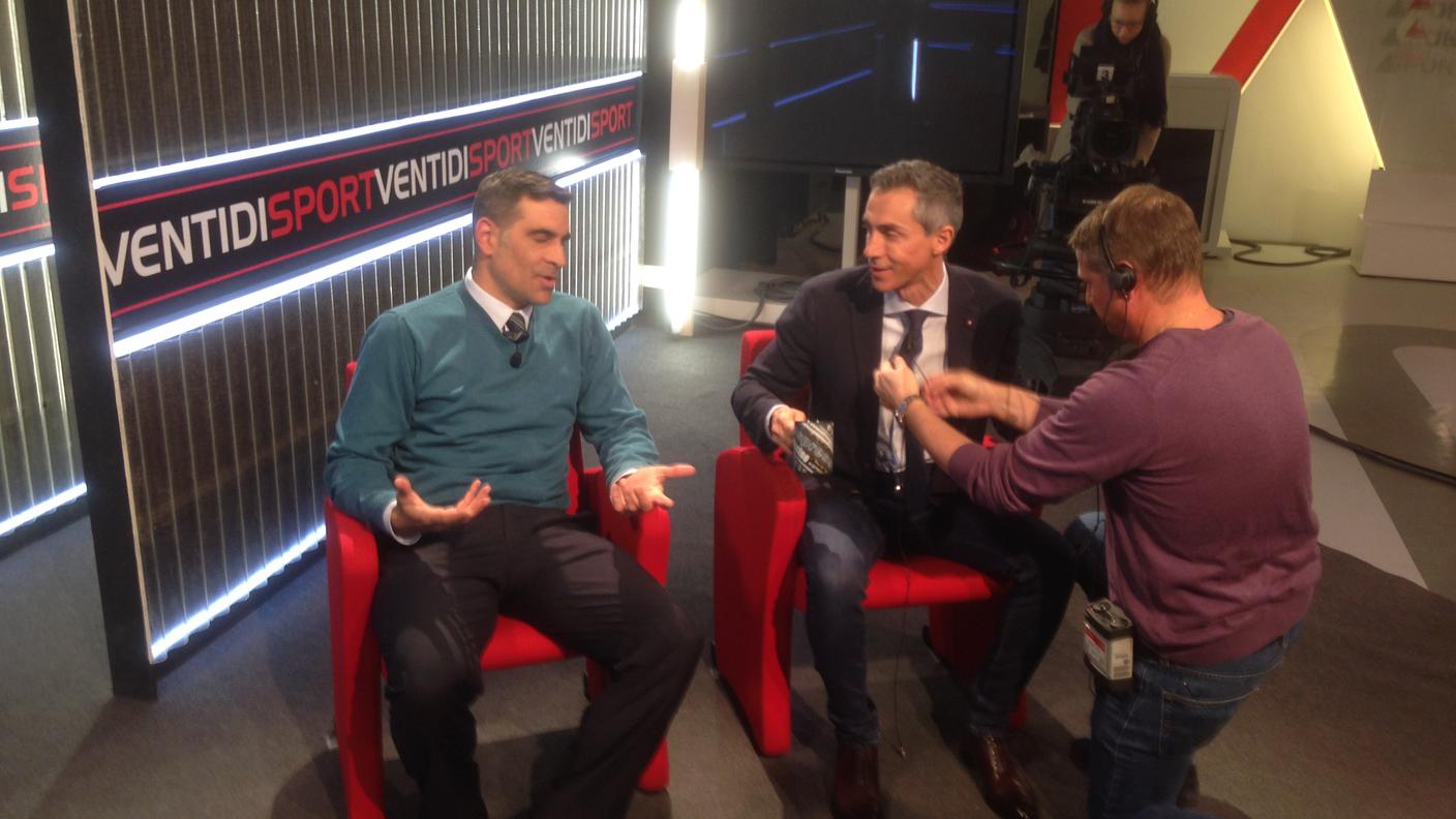 Paulo Sousa nello studio di Ventidisport