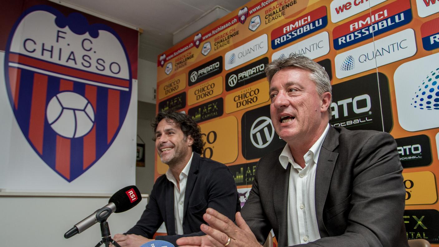 Il ds Fabio Galante ha presentato il nuovo allenatore