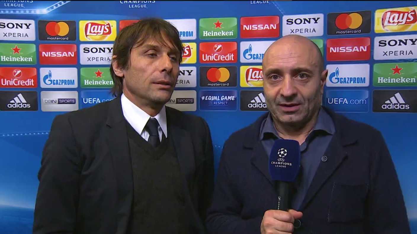 Champions League, l'intervista ad Antonio Conte (14.03.2018)