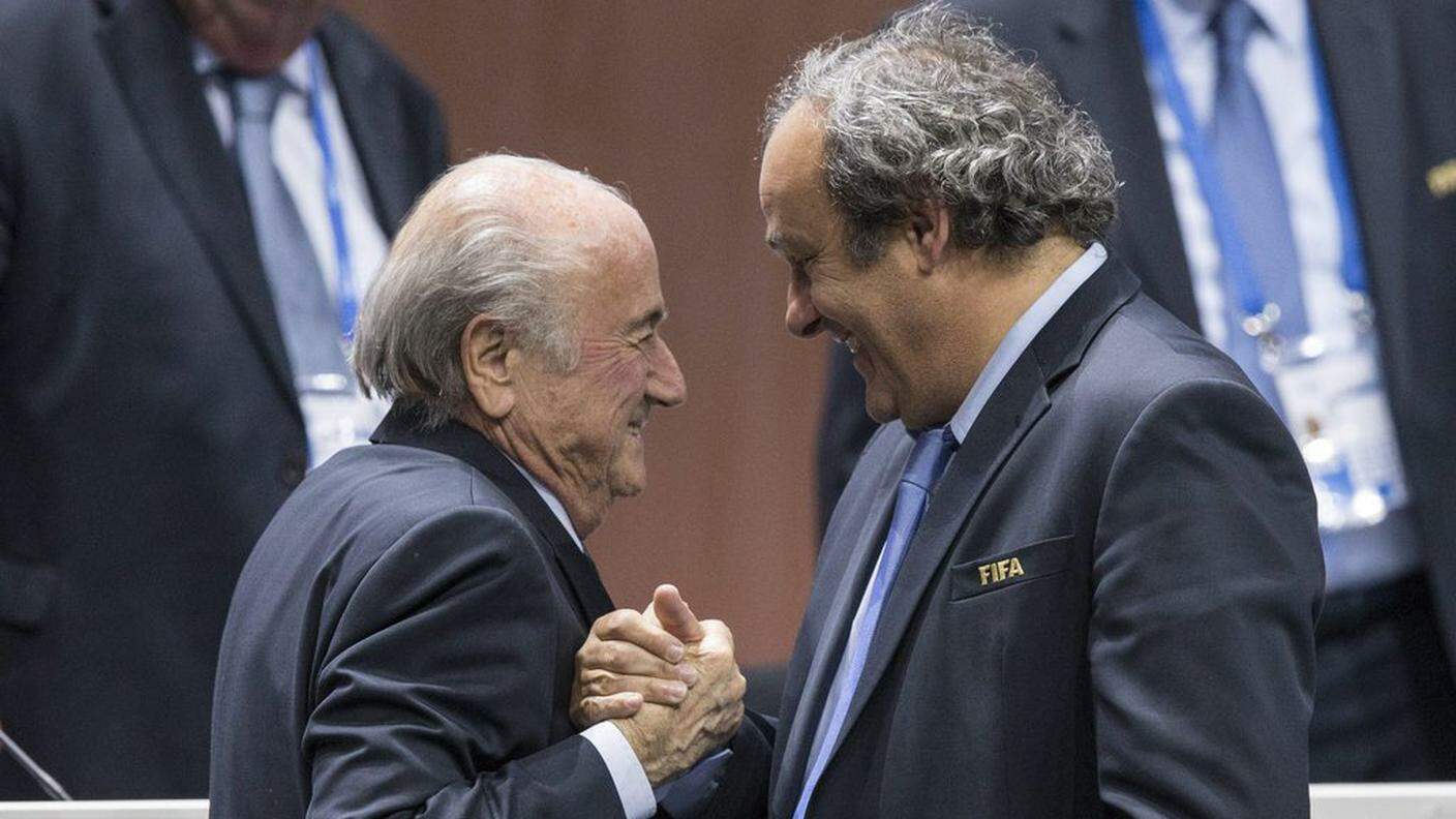 Sepp Blatter e Michel Platini