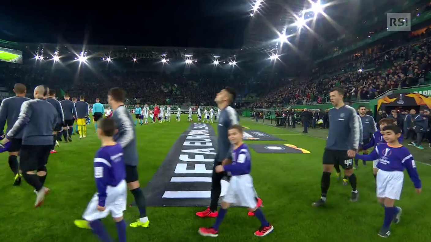 Europa League, Rapid Vienna - Inter (14.02.2019)